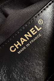 Kitlife Chanel 25s Hobo Bag Black Lambskin AS5528 17x26x8.5cm - 2