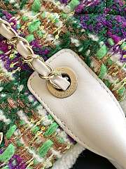 Kitlife Chanel 25N Tweed Shopping Bag Green AS5689 27.5x39.5x16cm - 3
