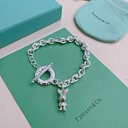 Kitlife Tiffany & Co. Silver Bracelet With Rabbit Tag  - 1