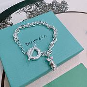 Kitlife Tiffany & Co. Silver Bracelet With Rabbit Tag  - 4
