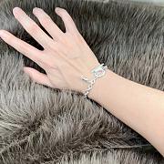 Kitlife Tiffany & Co. Silver Bracelet With Rabbit Tag  - 2