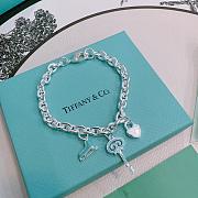 Kitlife Tiffany & Co. Silver Bracelet With Key, Shoes & Heart Tags - 1