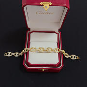 Kitlife Cartier Diamond V-Gold Bracelet - 3