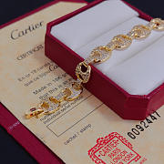 Kitlife Cartier Diamond V-Gold Bracelet - 4