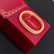 Kitlife Cartier Diamond V-Gold Bangle  - 6