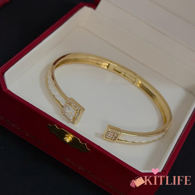 Kitlife Cartier Diamond White Bracelet - 1