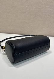Kitlife Prada Black Leather Pouch 1BC239 22x9x7.5cm - 6