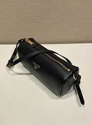 Kitlife Prada Black Leather Pouch 1BC239 22x9x7.5cm - 4