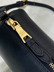 Kitlife Prada Black Leather Pouch 1BC239 22x9x7.5cm - 3