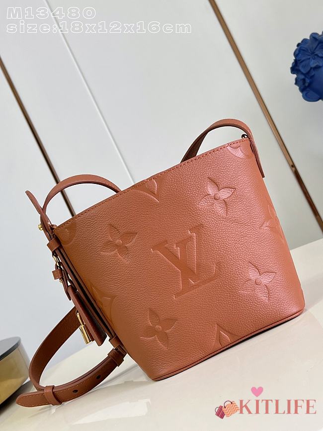 Kitlife Louis Vuitton All In BB Bag Tan M13480 16x18x12cm  - 1
