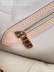 Kitlife Louis Vuitton x TM Neverfull MM Bag White Multicolor M27787 32x29x17cm - 5