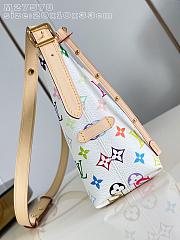 Kitlife Louis Vuitton x TM Carryall East West Bag White Multicolor M27578 20x10x33cm  - 4