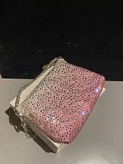 Kitlife Jimmy Choo Callie Bag Pink 26x20x3cm  - 4
