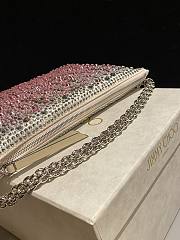 Kitlife Jimmy Choo Callie Bag Pink 26x20x3cm  - 5