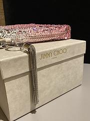 Kitlife Jimmy Choo Callie Bag Pink 26x20x3cm  - 3