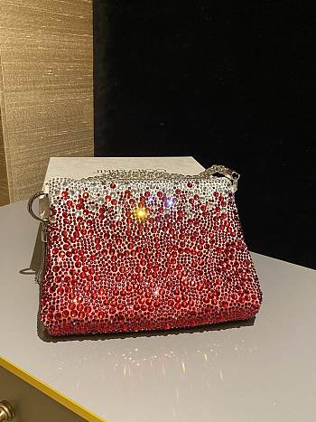 Kitlife Jimmy Choo Callie Bag Red 26x20x3cm 