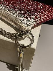 Kitlife Jimmy Choo Callie Bag Red 26x20x3cm  - 6