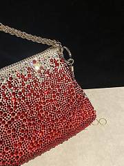Kitlife Jimmy Choo Callie Bag Red 26x20x3cm  - 5