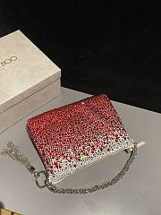 Kitlife Jimmy Choo Callie Bag Red 26x20x3cm  - 2