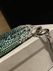 Kitlife Jimmy Choo Callie Bag Green 26x20x3cm - 4