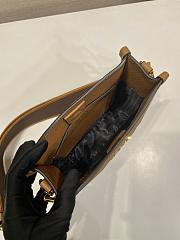 Kitlife Prada Mini Caramel Leather Shoulder Bag 1BH191 19x20x6cm - 4