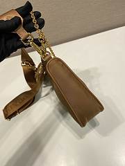 Kitlife Prada Re-Edition 2005 Re-Nylon Bag Brown 1BH204 22x12x6cm - 5