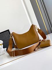 Kitlife Prada Re-Edition 2005 Saffiano Leather Bag Caramel 1BH204 21x18x6.5cm - 6