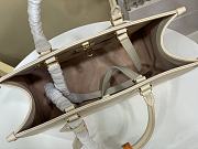 Kitlife Louis Vuitton Onthego MM Bag White  M46531 35x27x14cm - 5