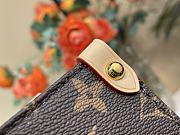 Kitlife Louis Vuitton Onthego Mon Monogran Badge Screen Print Bag 19x11.5x25cm - 5