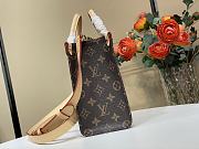 Kitlife Louis Vuitton Onthego Mon Monogran Badge Screen Print Bag 19x11.5x25cm - 3