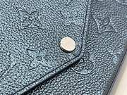 Kitlife Louis Vuitton Félicie Pochette Bag Dark Blue Monogram Empreinte M27048 21x12x3cm  - 2