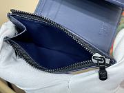 Kitlife Louis Vuitton Victor Tri-Fold Wallet Dark Blue M14793 11.5x9x2.5cm  - 4