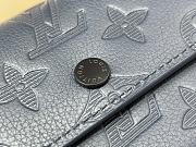 Kitlife Louis Vuitton Victor Tri-Fold Wallet Dark Blue M14793 11.5x9x2.5cm  - 2