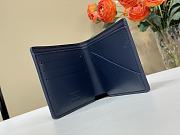 Kitlife Louis Vuitton Multiple Wallet Dark Blue M14802 11.5x9x1.5cm  - 3