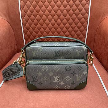 Kitlife Louis Vuitton Nil Bag Green M27095 25x17.5x11cm