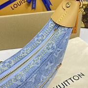 Kitlife Louis Vuitton Loop Sky Denim Moon Bag M24846 23x12x6cm - 4
