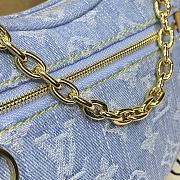 Kitlife Louis Vuitton Loop Sky Denim Moon Bag M24846 23x12x6cm - 2