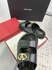 Kitlife Valentino Velcro Beach Sandals Black - 6