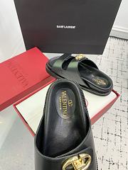 Kitlife Valentino Velcro Beach Sandals Black - 4