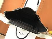 Kitlife Celine Medium Smiling New Luaggage In Supple Black Shiny Lambskin 36x22x16cm - 4