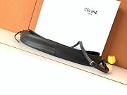 Kitlife Celine Halfmoon Soft Triomphe Bag In Supple Black Shiny Lambskin 46x19x10cm - 6