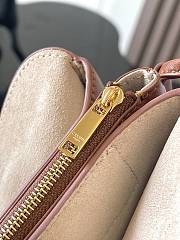 Kitlife Celine Trio Flap Bag In Brown Smooth Lambskin 22x14x4cm  - 2