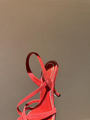 Kitlife Valentino Fetishique Red Velvet Sandal 105mm  - 6