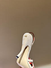 Kitlife Valentino Fetishique Beige Velvet Sandal 105mm  - 5