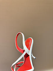 Kitlife Valentino Fetishique White Leather Sandal 105mm - 5