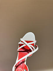 Kitlife Valentino Fetishique White Leather Sandal 105mm - 2