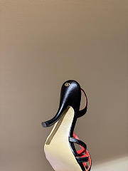 Kitlife Valentino Fetishique Black Leather Sandal 105mm - 5