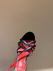 Kitlife Valentino Fetishique Black Leather Sandal 105mm - 3