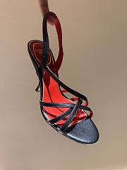 Kitlife Valentino Fetishique Black Leather Sandal 105mm - 2