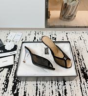 Kitlife Chanel 24P Black Mesh High Heels 70mm - 6